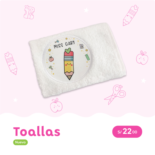 Toalla para un profesor