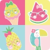 Coleción Kawaii - Tutti frutti