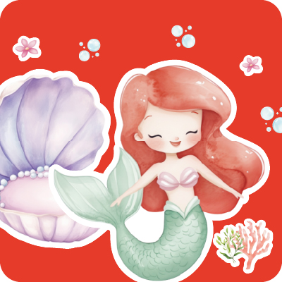 Coleción Fantasia - La Sirenita