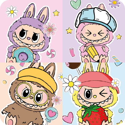 Coleción Premium - Labubu Cute