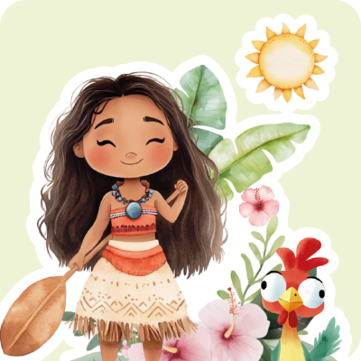 Coleción Fantasia - Moana