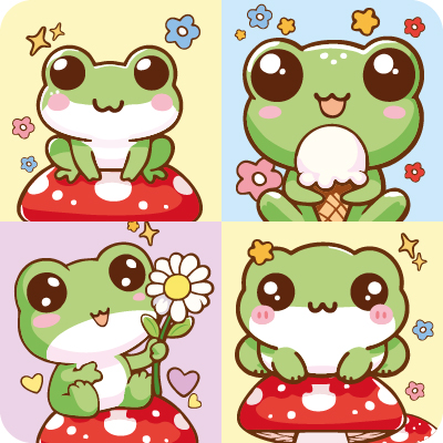 Coleción Premium - Ranitas