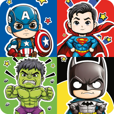 Coleción Premium - Superhéroes