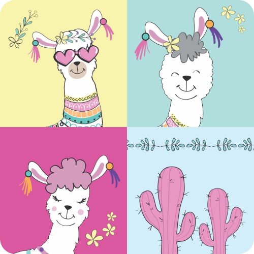 Coleción Animalitos - Llamitas